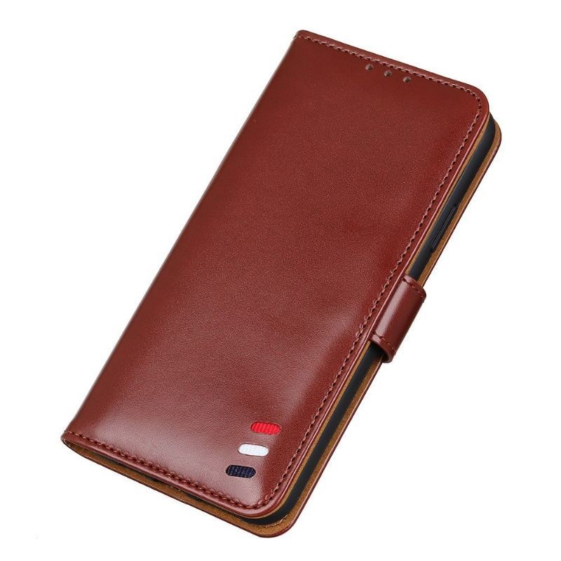 Etui Folio do Google Pixel 6a Skórzany Futerał Melody Faux Leather Folio