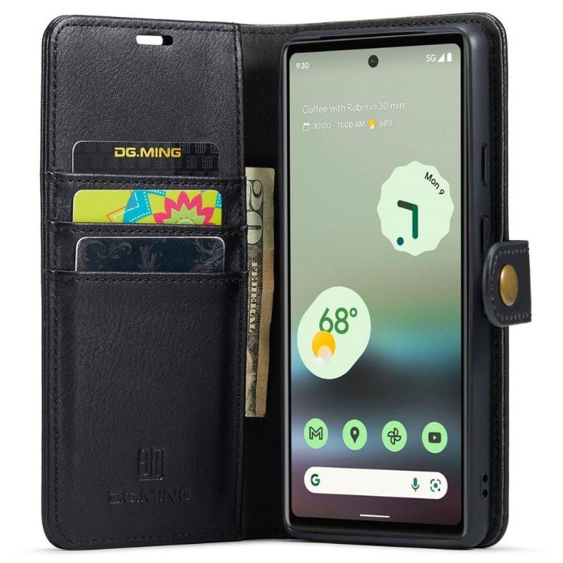 Futerały Etui Folio do Google Pixel 6a Etui Ochronne 2w1 I Zdejmowana Obudowa