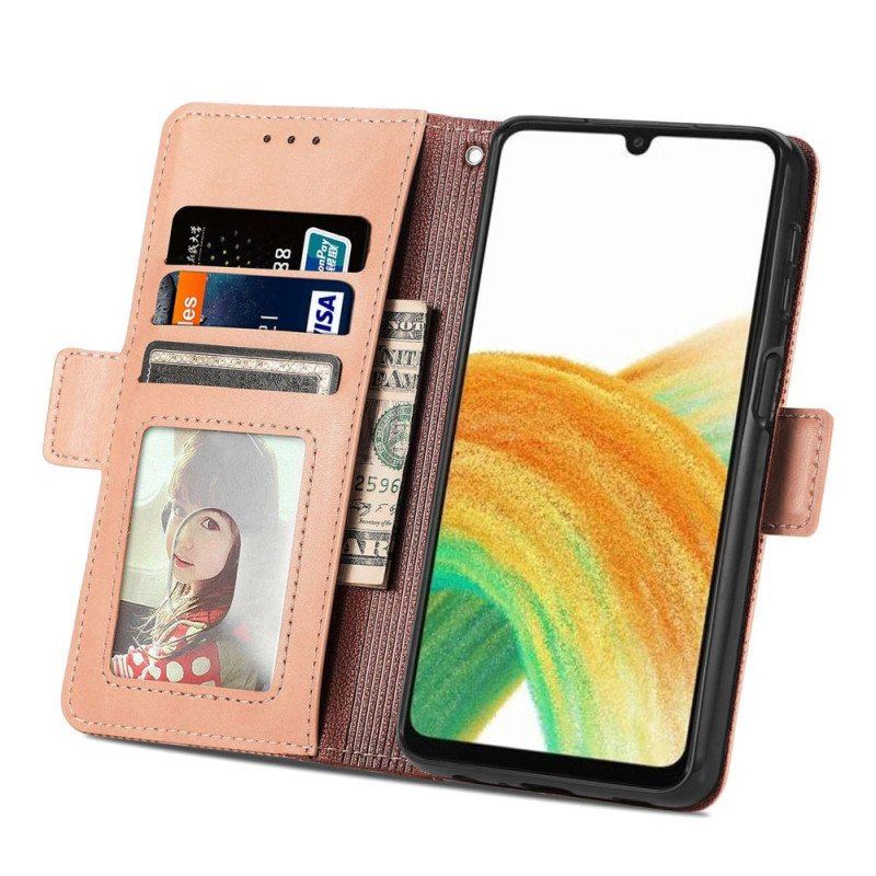 Etui Folio do Samsung Galaxy A13 Elegancki