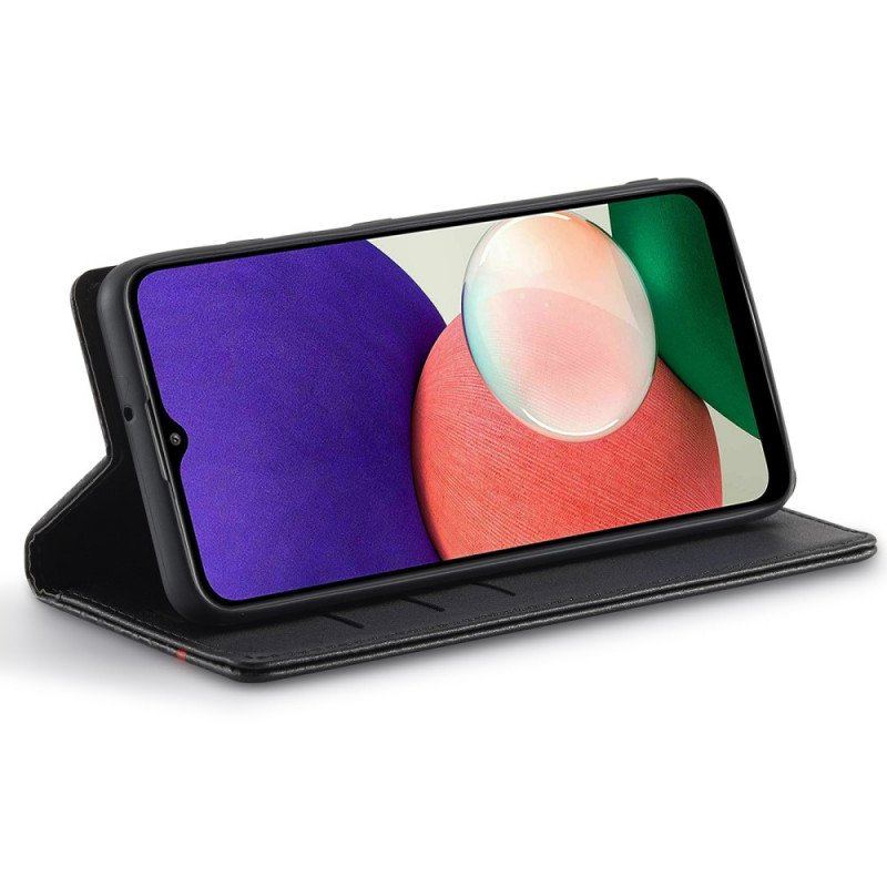 Etui Folio do Samsung Galaxy A13 Włókno Węglowe Lc.imeeke