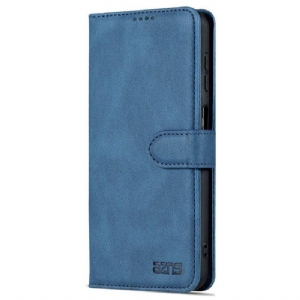 Etui Folio do Samsung Galaxy A13 z Łańcuch Paski W Stylu Vintage Azns