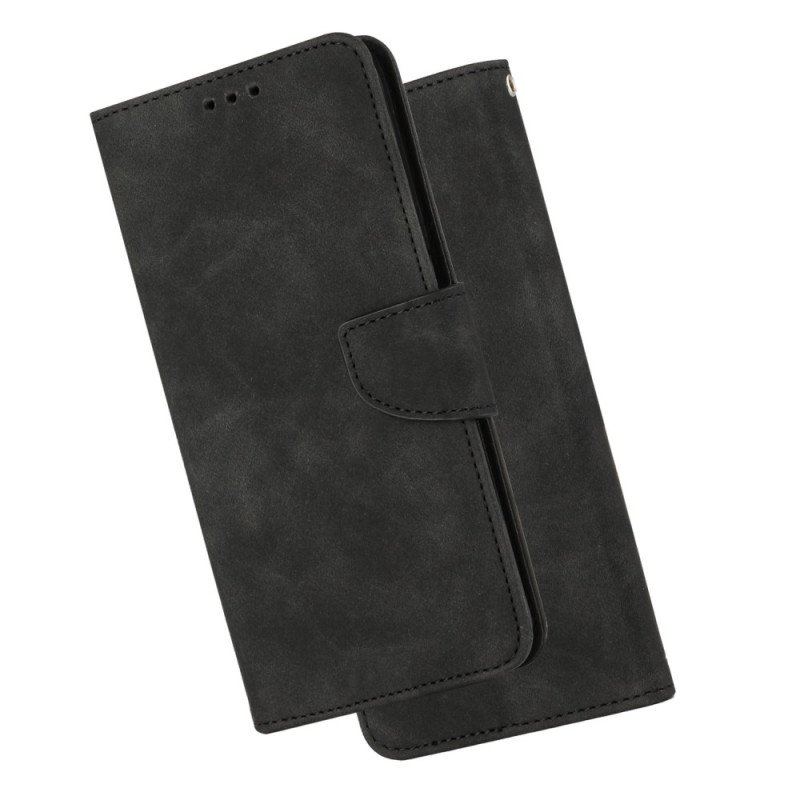 Etui Folio do Samsung Galaxy A13 z Łańcuch Styl Vintage Z Paskami