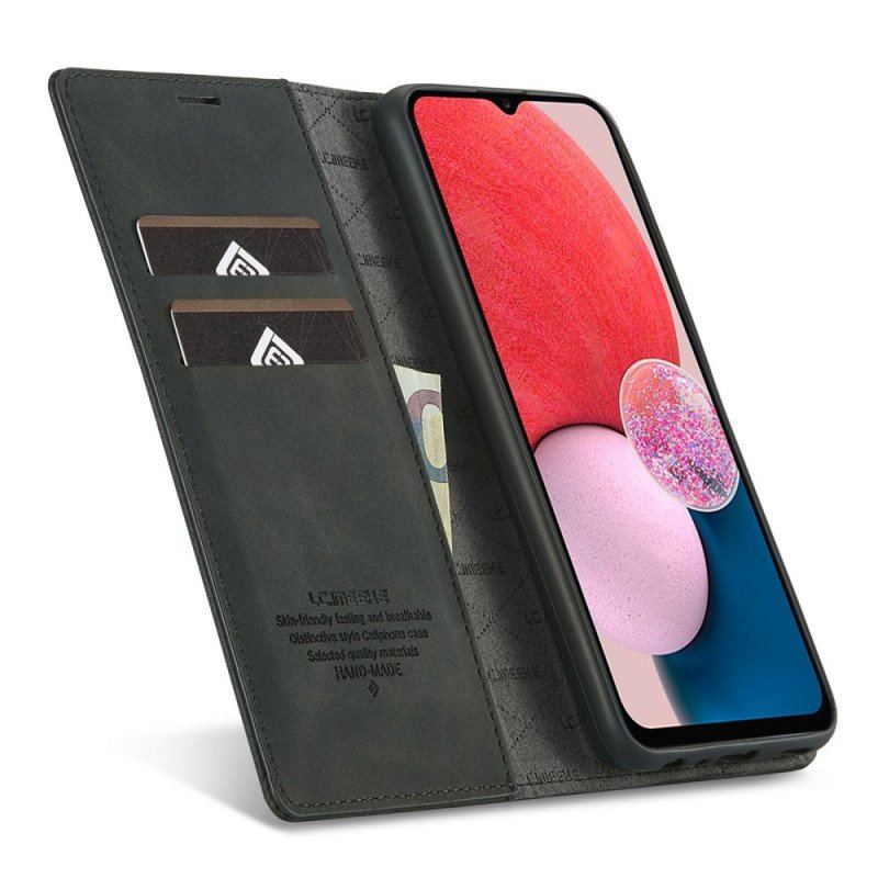 Etui Na Telefon do Samsung Galaxy A13 Etui Folio Lc.imeeke Efekt Skóry