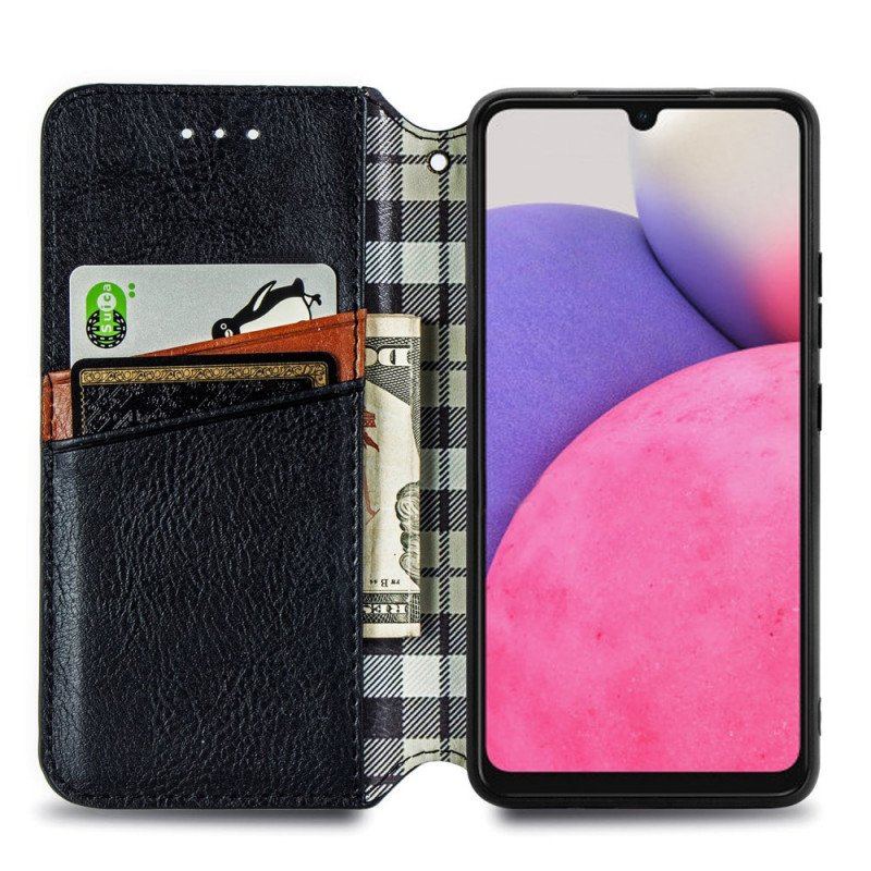 Etui Na Telefon do Samsung Galaxy A13 Etui Folio Wzór 3d Z Efektem Skóry