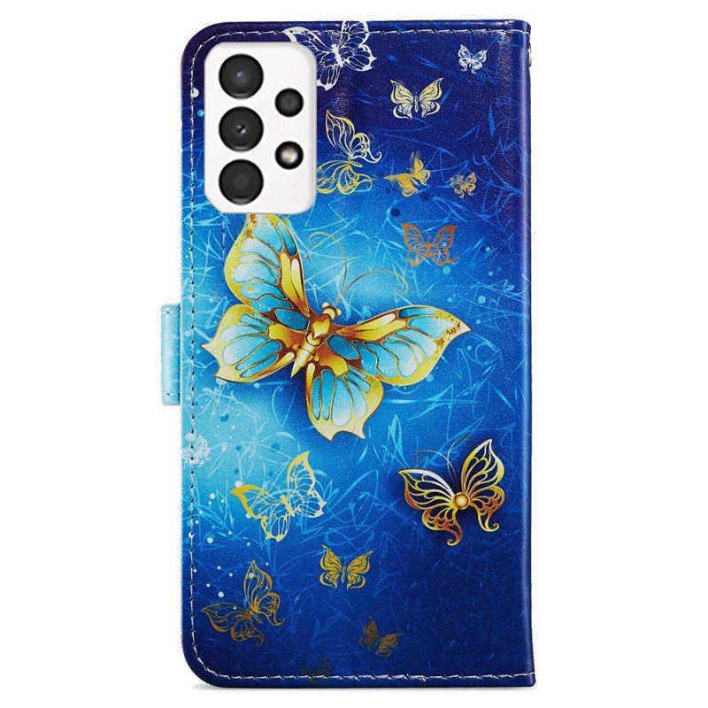 Etui Na Telefon Pokrowce do Samsung Galaxy A13 Lot Motyli