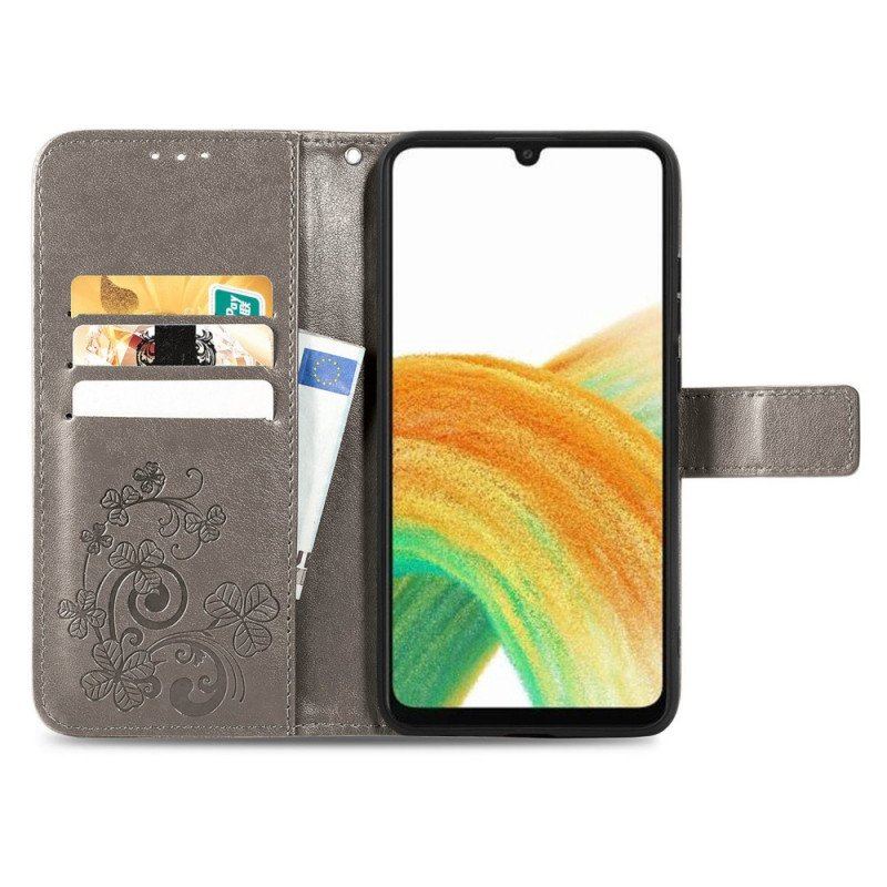 Etui Na Telefon Pokrowce do Samsung Galaxy A13 Streszczenie Kwiaty