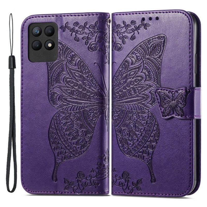 Etui Folio do Realme 8i Motyl Ulga