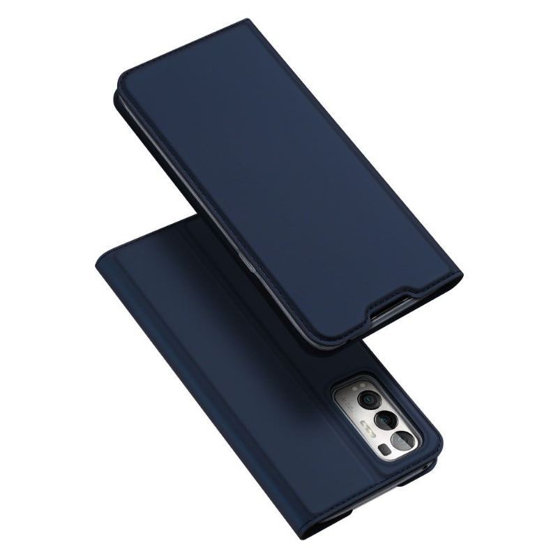 Etui do Oppo Find X3 Neo Obrzeża Business Satin Effect