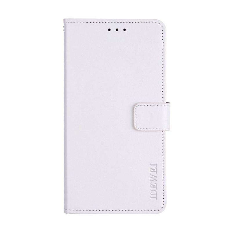 Etui Folio do Oppo Find X3 Neo Skórzany Futerał Idewei Folio Efekt Skóry