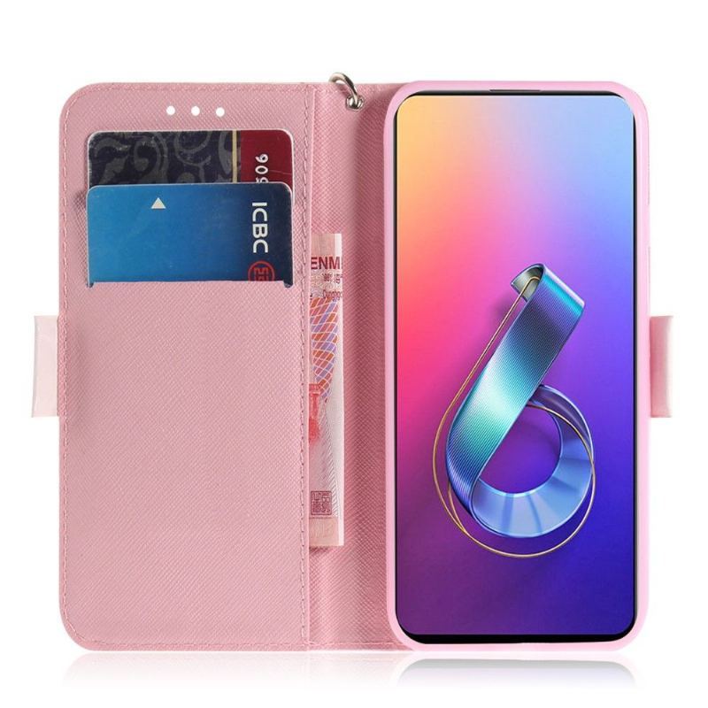 Etui Folio do Asus Zenfone 6 Wzór Obcas