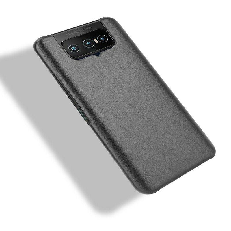 Etui do Asus Zenfone 7 / 7 Pro Efekt Skóry Liczi