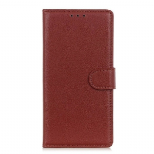 Etui Folio do Asus Zenfone 7 / 7 Pro Tekstura Liczi