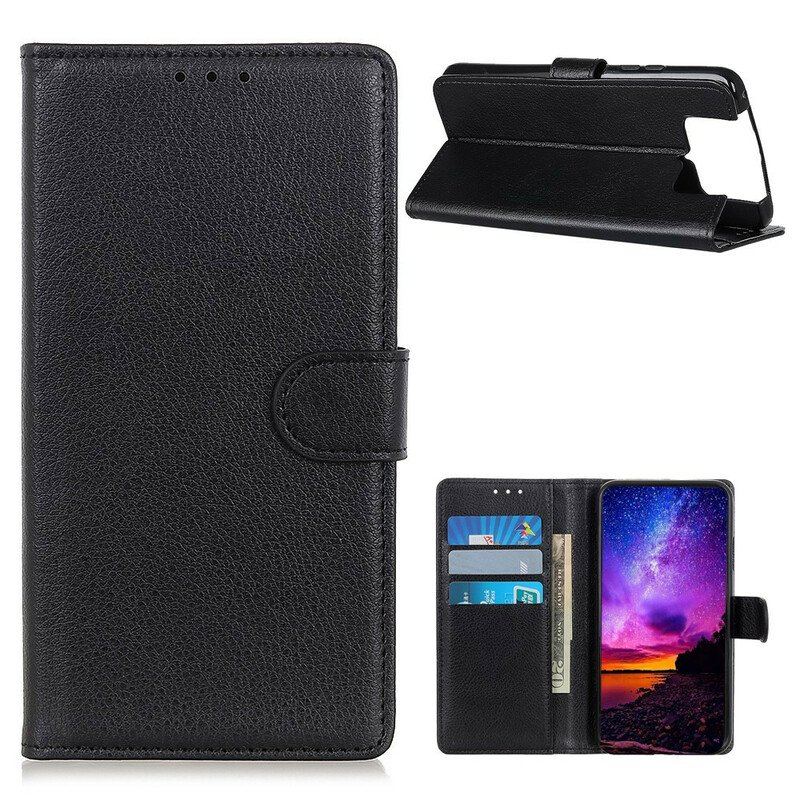 Etui Folio do Asus Zenfone 7 / 7 Pro Tekstura Liczi