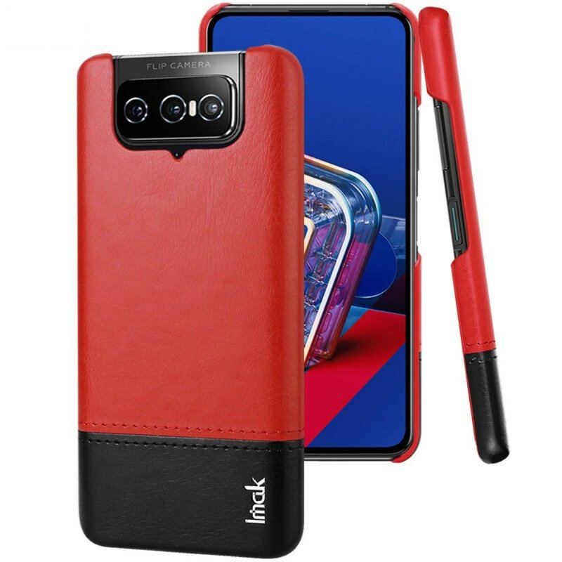 Futerały do Asus Zenfone 7 / 7 Pro Efekt Skóry Imak Ruiyi Series