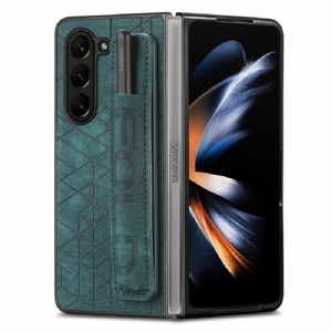 Etui Samsung Galaxy Z Fold 5 Uchwyt Na Rysik Z Paskiem Etui Ochronne