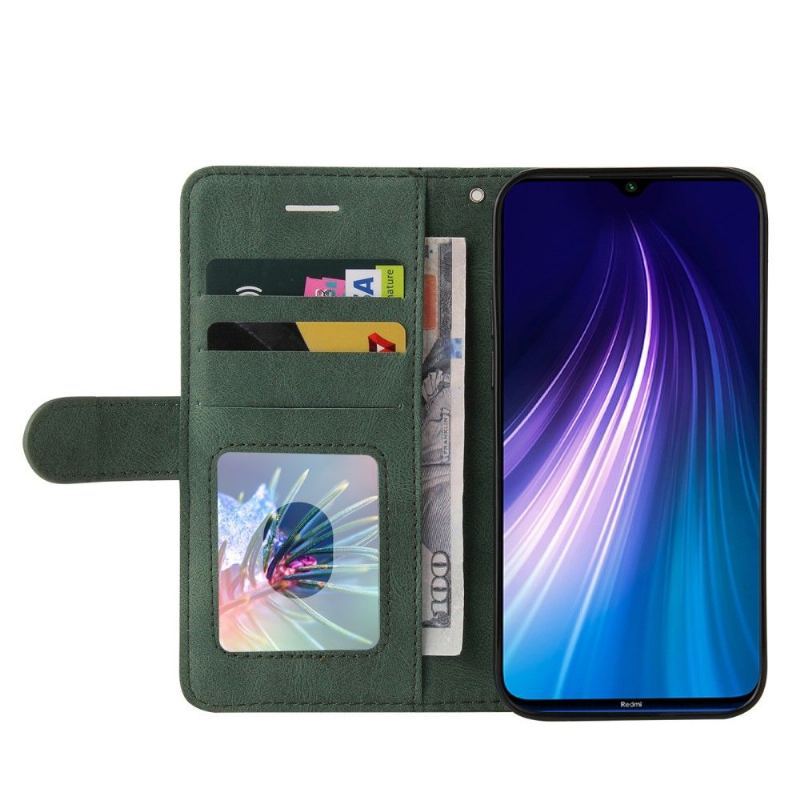 Etui Folio do Xiaomi Redmi Note 8 2021 Classic Bicolor Artystyczny