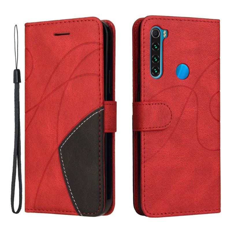 Etui Folio do Xiaomi Redmi Note 8 2021 Classic Bicolor Artystyczny