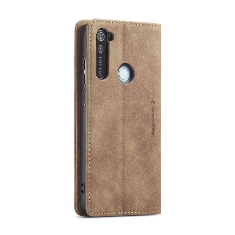 Etui Folio do Xiaomi Redmi Note 8 2021 Obrzeża Golias Retro Imitacja Skóry