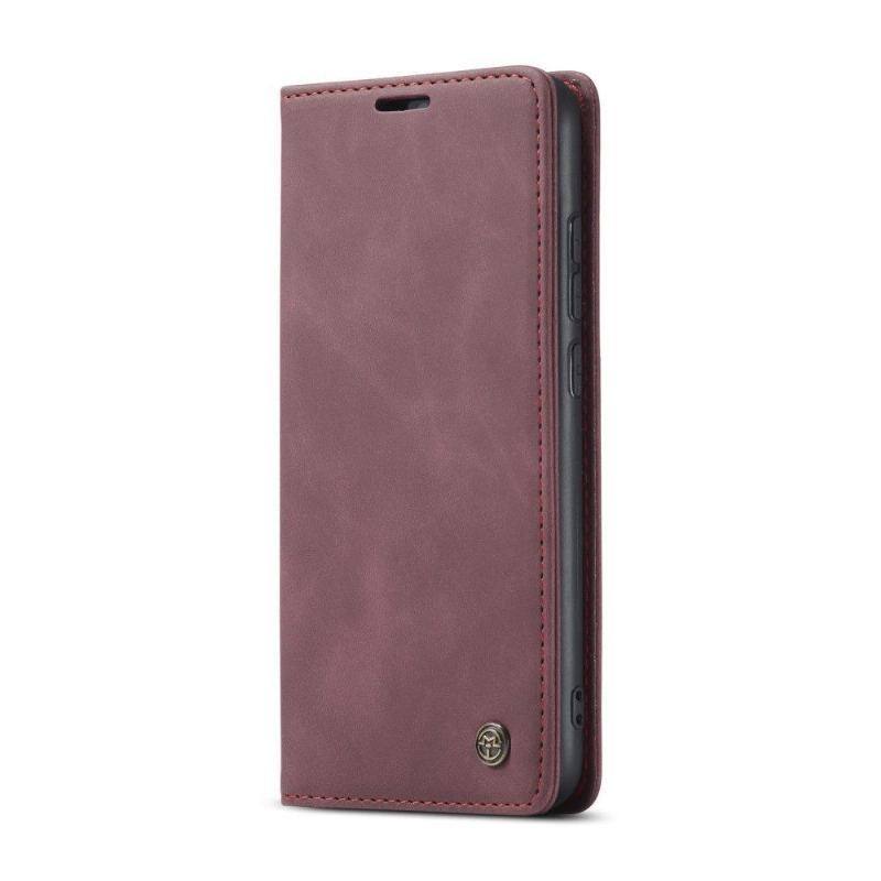 Etui Folio do Xiaomi Redmi Note 8 2021 Obrzeża Golias Retro Imitacja Skóry