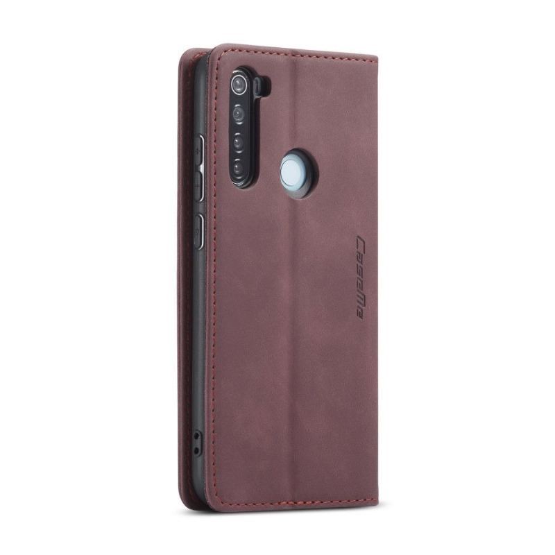 Etui Folio do Xiaomi Redmi Note 8 2021 Obrzeża Golias Retro Imitacja Skóry