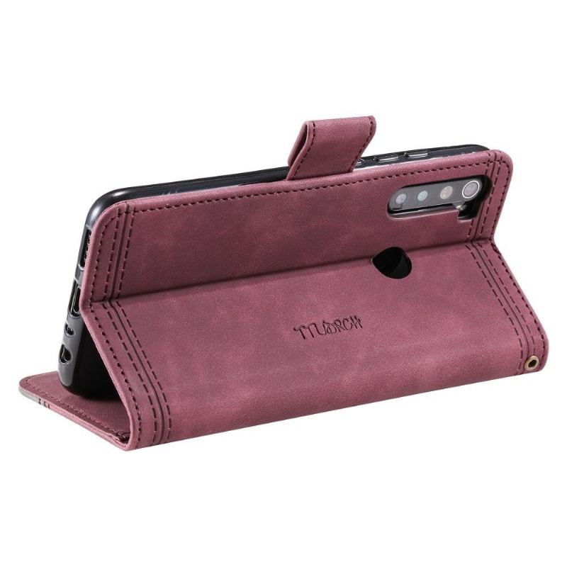 Etui Folio do Xiaomi Redmi Note 8 2021 Obrzeża Retro Uczucie 004