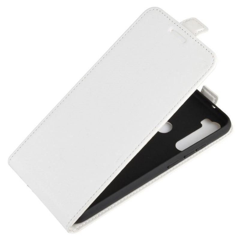 Skórzany Futerał do Xiaomi Redmi Note 8 2021 Etui Folio Ze Sztucznej Skóry W Pionie