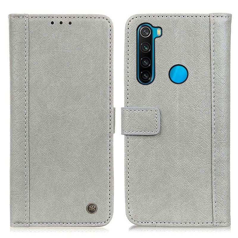 Skórzany Futerał do Xiaomi Redmi Note 8 2021 Rhinofaux Leather