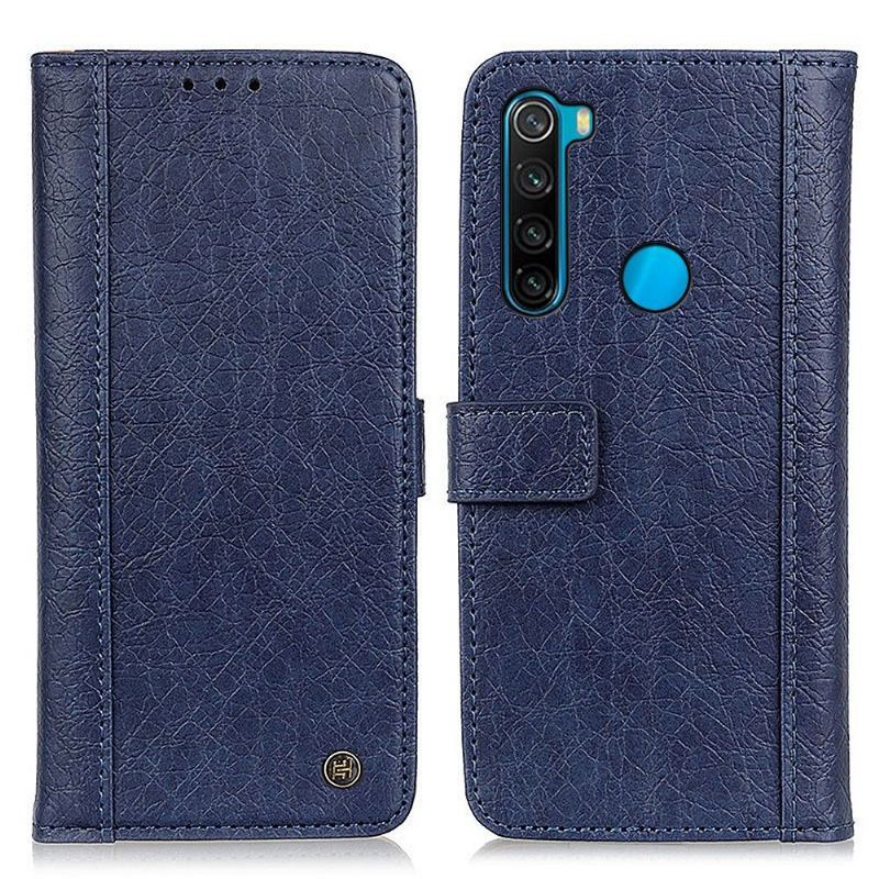 Skórzany Futerał do Xiaomi Redmi Note 8 2021 Rhinofaux Leather