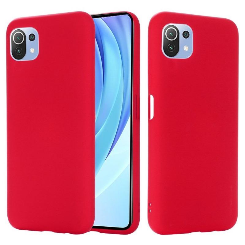 Etui do Xiaomi Mi 11 Lite 5G NE / Mi 11 Lite / Mi 11 Lite 5G Anti-fall Puro Płynny Silikon