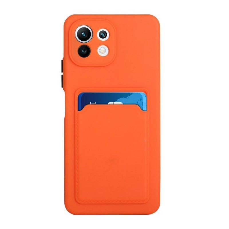 Etui do Xiaomi Mi 11 Lite 5G NE / Mi 11 Lite / Mi 11 Lite 5G Anti-fall Silikonowy Uchwyt Na Karty