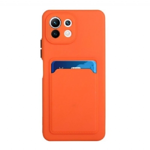 Etui do Xiaomi Mi 11 Lite 5G NE / Mi 11 Lite / Mi 11 Lite 5G Anti-fall Silikonowy Uchwyt Na Karty