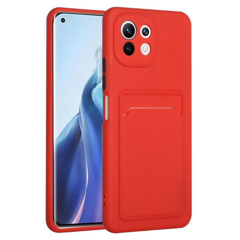 Etui do Xiaomi Mi 11 Lite 5G NE / Mi 11 Lite / Mi 11 Lite 5G Anti-fall Silikonowy Uchwyt Na Karty