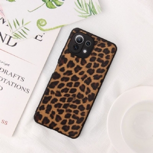 Etui do Xiaomi Mi 11 Lite 5G NE / Mi 11 Lite / Mi 11 Lite 5G Classic Obsługa Funkcji Leopard