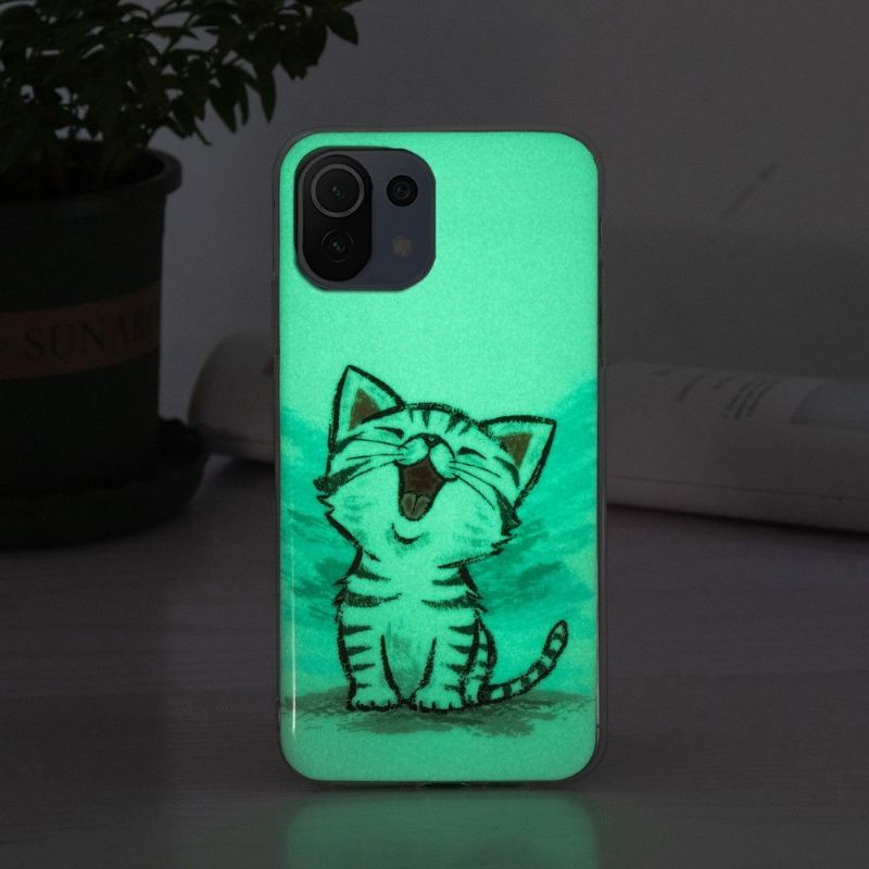 Etui do Xiaomi Mi 11 Lite 5G NE / Mi 11 Lite / Mi 11 Lite 5G Fluorescencyjna Treść Czatu