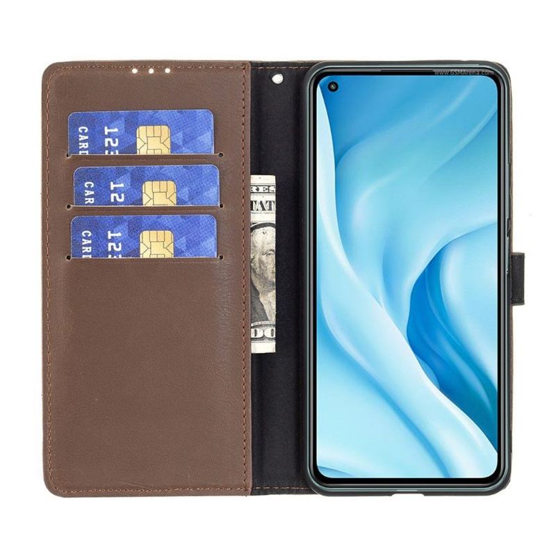 Etui do Xiaomi Mi 11 Lite 5G NE / Mi 11 Lite / Mi 11 Lite 5G Etui Folio Ze Sztucznej Skóry W Stylu Retro