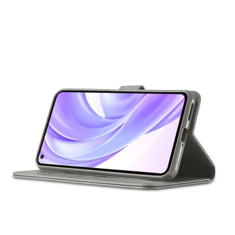 Etui do Xiaomi Mi 11 Lite 5G NE / Mi 11 Lite / Mi 11 Lite 5G Obrzeża Etui Folio Skórzany Efekt Lc.imeeke