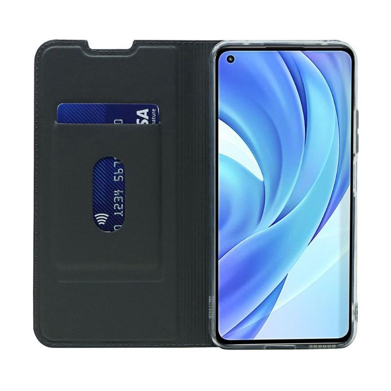 Etui Folio do Xiaomi Mi 11 Lite 5G NE / Mi 11 Lite / Mi 11 Lite 5G Biznes Sztuczna Skóra