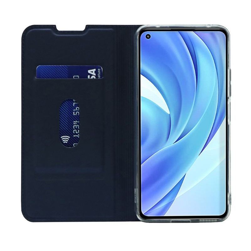 Etui Folio do Xiaomi Mi 11 Lite 5G NE / Mi 11 Lite / Mi 11 Lite 5G Biznes Sztuczna Skóra