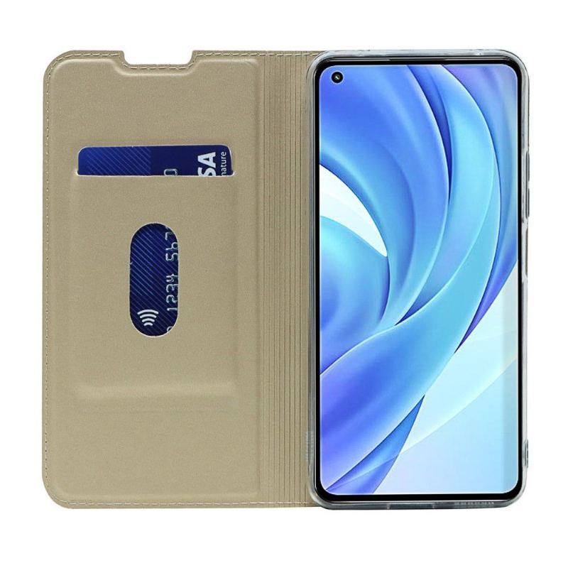 Etui Folio do Xiaomi Mi 11 Lite 5G NE / Mi 11 Lite / Mi 11 Lite 5G Biznes Sztuczna Skóra