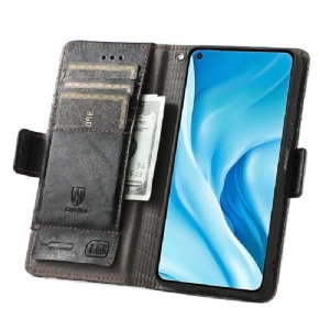 Etui Folio do Xiaomi Mi 11 Lite 5G NE / Mi 11 Lite / Mi 11 Lite 5G Classic Skórzany Futerał Odwróć Biznes