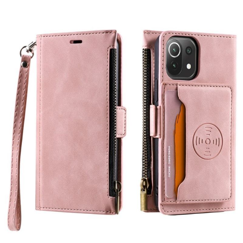 Etui Folio do Xiaomi Mi 11 Lite 5G NE / Mi 11 Lite / Mi 11 Lite 5G Obrzeża Portfel Funkcja Stojaka