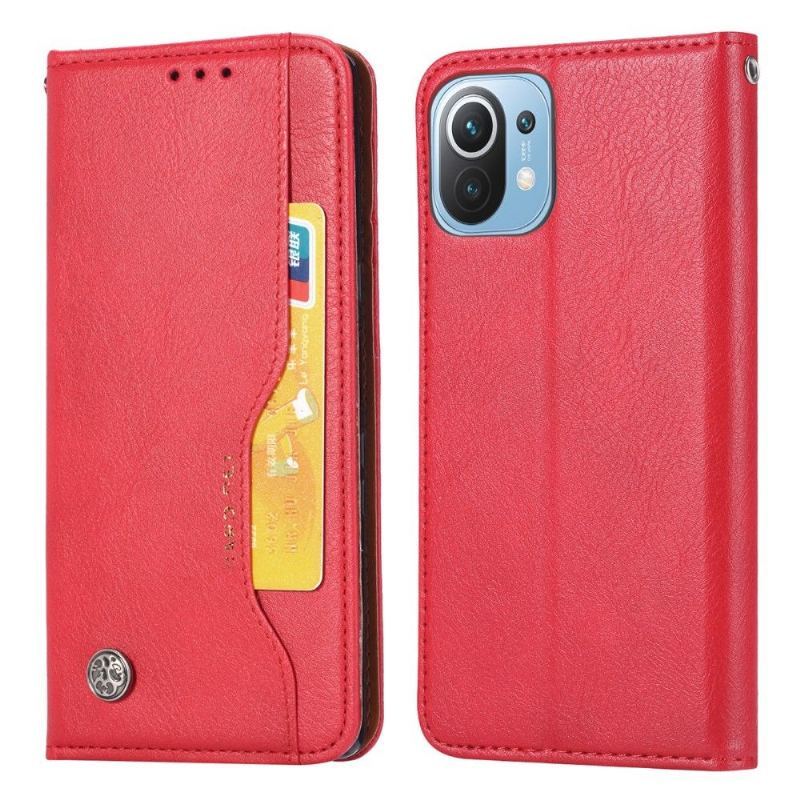 Etui Folio do Xiaomi Mi 11 Lite 5G NE / Mi 11 Lite / Mi 11 Lite 5G Stojak Case Efekt Skórzany