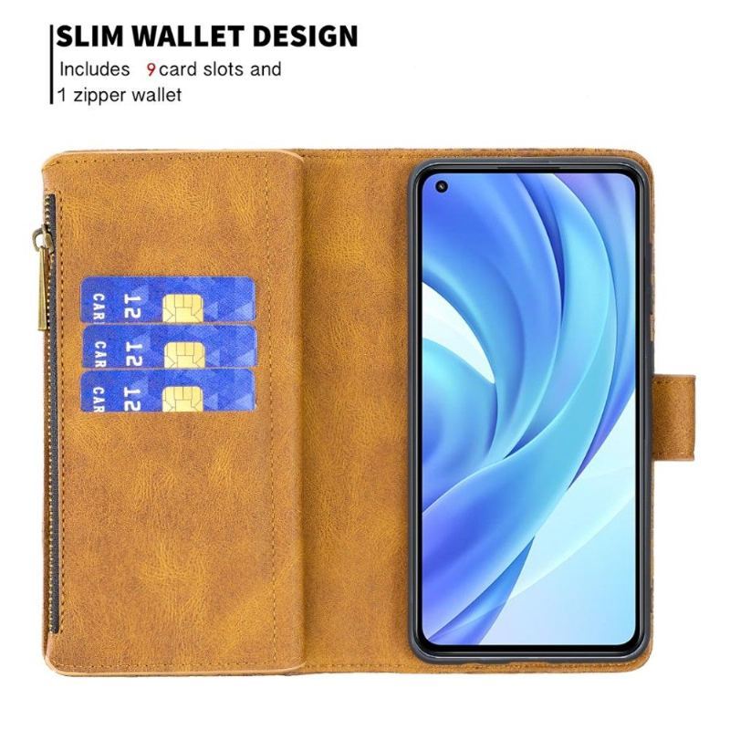 Etui Na Telefon Pokrowce do Xiaomi Mi 11 Lite 5G NE / Mi 11 Lite / Mi 11 Lite 5G Biznes Portfel Latający Motyl