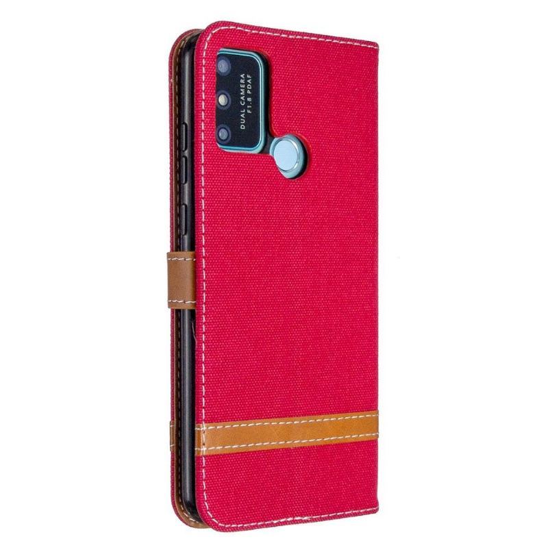 Etui Folio do Honor 9A Pokrowiec Z Tkaniny