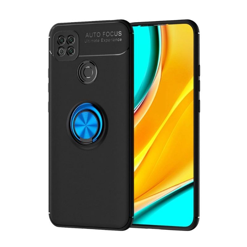 Etui do Xiaomi Redmi 9C Biznes Silikon Z Obrotowym Uchwytem