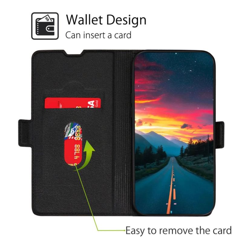 Etui Folio Do Realme 12 Pro / 12 Pro Plus Boczne Zapięcie Magnetyczne