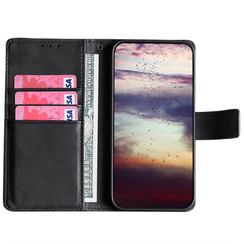 Etui Folio Do Realme 12 Pro / 12 Pro Plus Styl Krokodyla