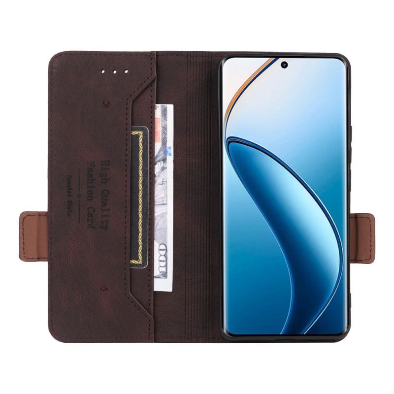 Etui Folio Do Realme 12 Pro / 12 Pro Plus Styl Retro