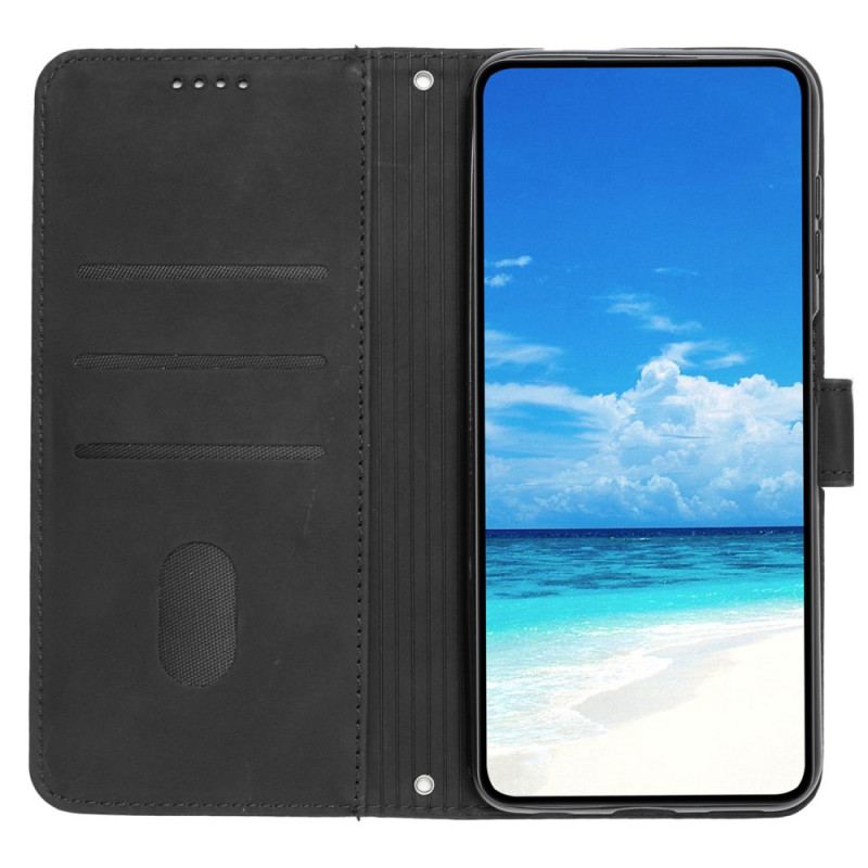 Etui Folio Realme 12 Pro / 12 Pro Plus Uśmiechnij Się Do Smycza