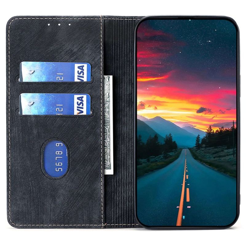 Flip Kotelot Realme 12 Pro / 12 Pro Plus Etui Na Telefon Portfel Retro Blokujący Rfid